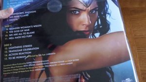 WONDER WOMAN - Unboxing the Original Soundtrack 2 LP Gold 180g Vinyl Record