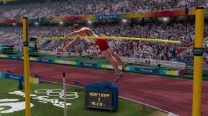 Олимпийские игры : метание копья, бег, прыжки в длину, прыжки с шестом.