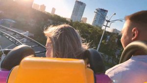 ЦИКЛОН - американская горка в ЦПКиО Волгограда