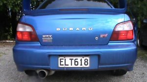 Subaru Impreza WRX STI 2001 Exhaust Sound