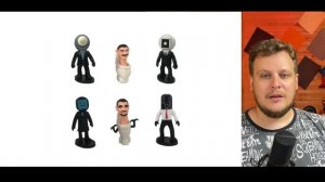 Что за Скибиди Туалет и почему так много игрушек и фигурок Skibidi Toilet #1