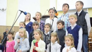 Мы встречаем праздник Жатвы. Детский хор