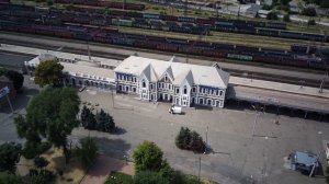 Кривой Рог- Главный, история вокзала глазами птиц. 4K UHD