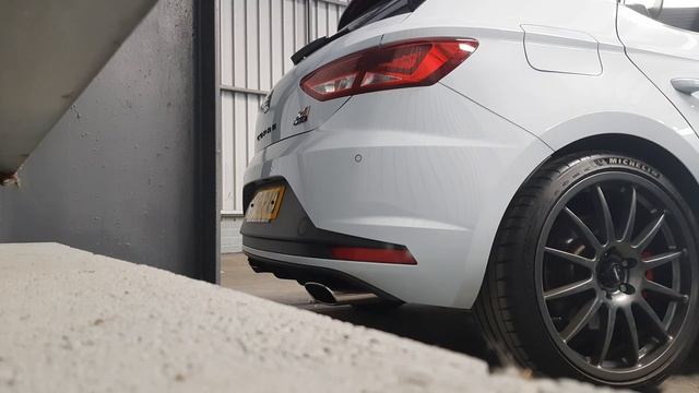 Leon Cupra 290 DSG resonator delete, muffler delete смотреть онлайн