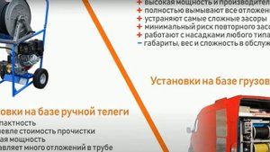 Гидродинамическая прочистка труб