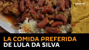 Lula da Silva prefiere la comida local brasileña sobre los elegantes platos europeos