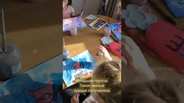 Кусочек милых хрюшей с занятия младшей группы? смотреть онлайн