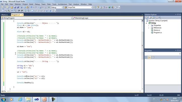 String X StringBuilder - Strings são imutáveis