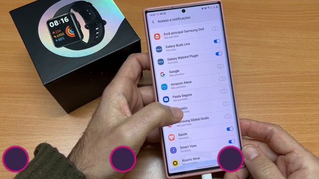 Como Configurar Notificações no Xiaomi Redmi Watch 2 Lite Global portugues