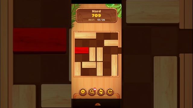 Unblock : Sliding Block Puzzle Hard Level 709 ⭐⭐⭐ By Rick Gaming