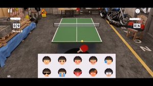 Virtual Table Tennis. Игра с другом