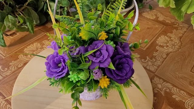 КРАСАВИЦА ЭУСТОМА (мыло). ТРЕТИЙ БУКЕТ СОБРАННЫЙ МНОЙ. 16.08.22 смотреть онлайн