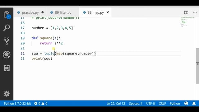 Map in  Python || Python tutorial
