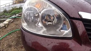 Полировка фар LADA PRIORA - ЛАДА ПРИОРА 2008гв Пробуем полировать самостоятельно. Результат на лицо