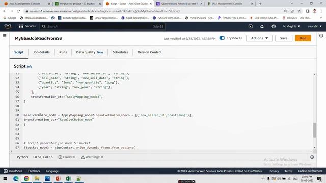 AWS GLUE Complete ETL Project Demo| Load Data from AWS S3 to Amazon RedShift(Data engineer Project) смотреть онлайн