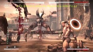 Mortal Kombat X/10 Kung Lao Tempest combos variation Кун Лао стиль Буря