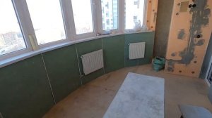 Итог от 4 cм пеноплекса на балконе в -25 на улице.