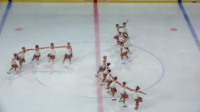 * ВЕРЕСК - ТВЕРЬ * Синхронное катание на коньках * КУБОК ПОВОЛЖЬЯ * Тольятти - 2019 смотреть онлайн