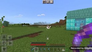 Кто построил алмазный дом в нашей деревне в minecraft