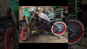 С чего начиналось строительство велосипеда.