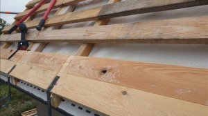 Фальцевая крыша. Крючки и желоба. Также разговоры о крыше.