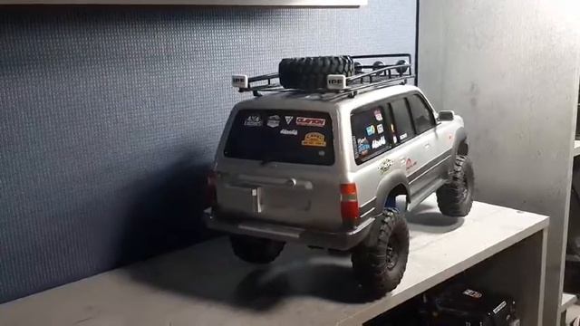 Toyota LC 80 sound and lights test. Dasmikro TBS Mini