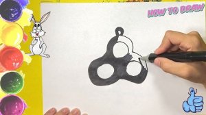 ?СПИНЕР ДЛЯ ДЕТЕЙ ?как нарисовать спиннер