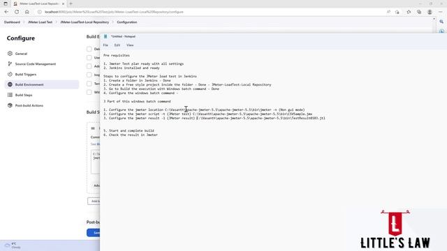How to Execute a JMeter Load Test using Jenkins #jmeterwithjenkins #jenkins #continuousintegration