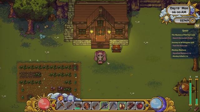 Part 10: Elven Library Books and Topi's Notebook! We Finally Found Him! | Let's Play Sun Haven смотреть онлайн