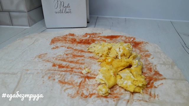 Рулет из лаваша на завтрак за 10 минут. смотреть онлайн