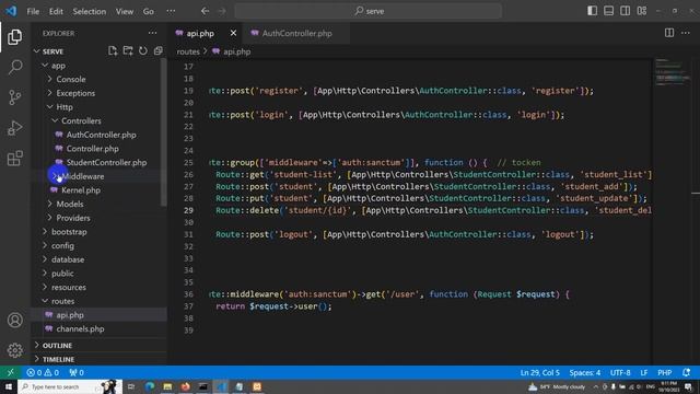 Laravel 10 API Tutorial: #18 laravel client request login and request token