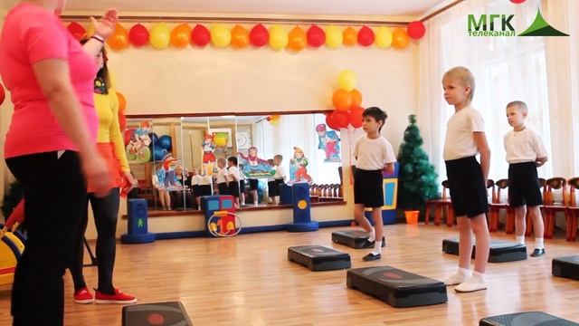 Степаэробика в детском саду