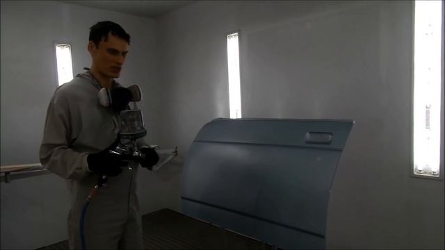 Тонкости покраски металлика переходом. Серебро пятном!