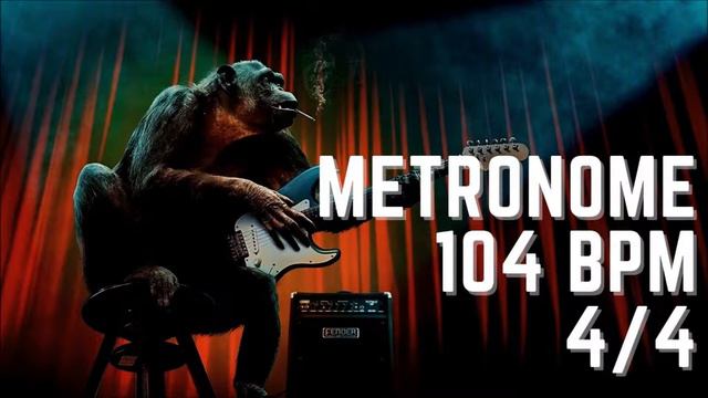 METRONOME - 104 bpm 4/4 смотреть онлайн
