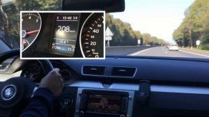 VW Passat CC - 2.0 TSI - 0-200 km/h DSG, R-Line