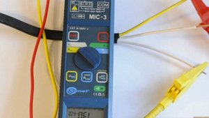 Измерение сопротивления изоляции прибором mic-3