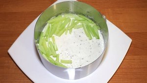 Суши - торт Филадельфия. Салат Ленивые Суши