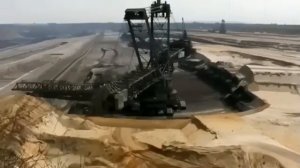 Драглайн,Роторный экскаватор ,самый большой в мире