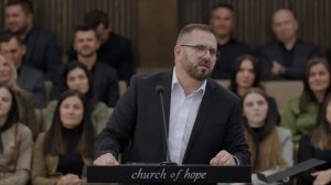 Проповедь гостя из Белоруссии Евгения Бейня.