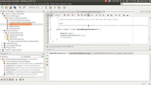 cdi custom scope смотреть онлайн