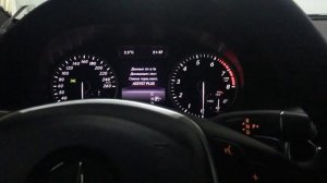 W176 сброс межсервисного пробега, сброс сервисного пробега mercedes, service reset a180 a200 a45