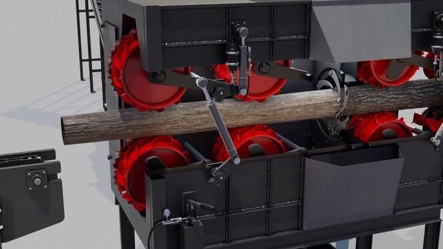 Принцип работы окорочного станка KRAFTER RD 600 смотреть онлайн