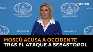 Moscú acusa a Washington y Londres de colaboración en el bombardeo ucraniano contra Sebastopol