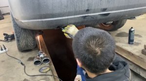 Бюджетный выхлоп на любой авто/ Звук как у мерседеса