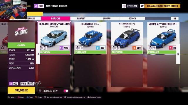 Forza Horizon 5 New Car Pass: Ferrari J50 Monza SP2 FXX-K Evo Lambo Huracan Evo Jaguar XJ220S