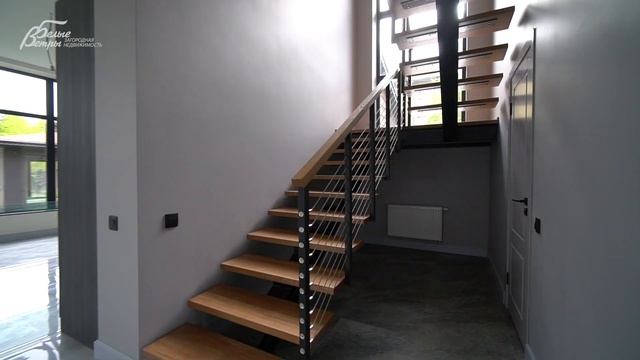 Стильный коттедж "под ключ" с баней и зимней беседкой в охраняемом поселке Шатры на Киевском шоссе смотреть онлайн