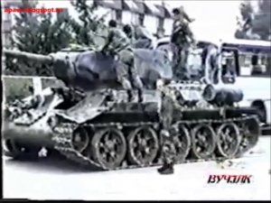 Последняя война танка Т-34 (видео боевого применения т-34 в 90-х) | The Last war of the T-34 tank