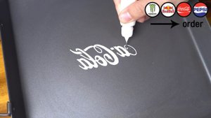 Famous drink brand logo Pacake Art - Monster, Red Bull, Coca Cola, Pepsi