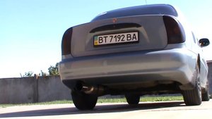Звук выхлопа ланос 1.5 8v. Вырезанный катализатор