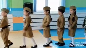 23 февраля маршировка в садике